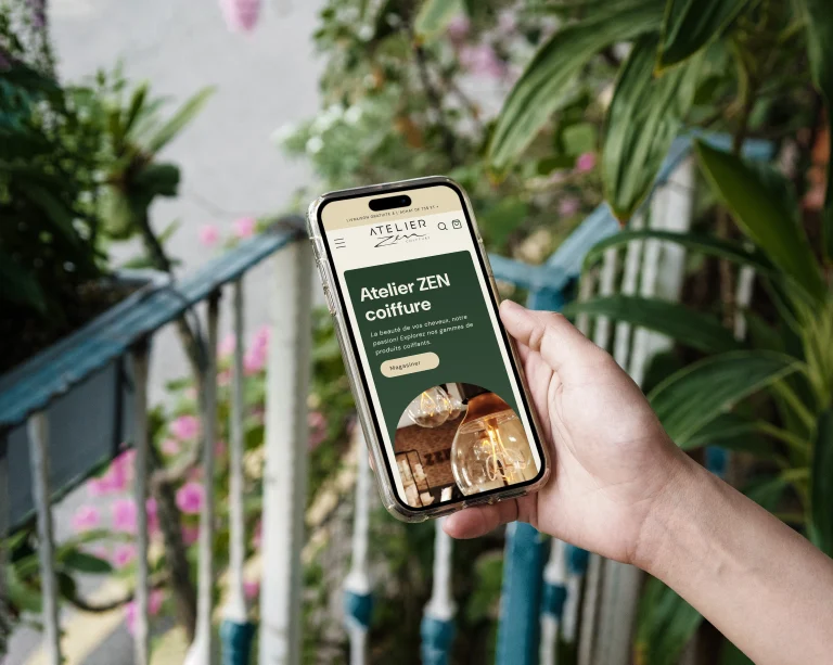 Free iPhone 16 Pro in Hand Mockup